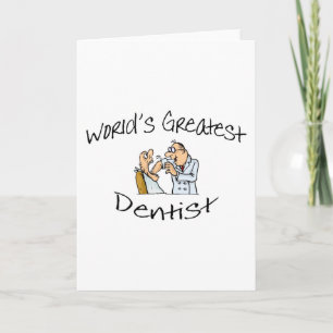 Worlds Greatest Dentist Open Card