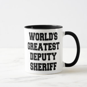 Worlds Greatest Deputy Sheriff Mug