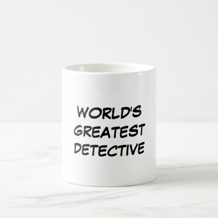 "world's Greatest Detective" Mug