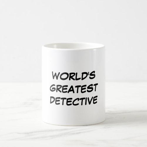 Worlds Greatest Detective Mug