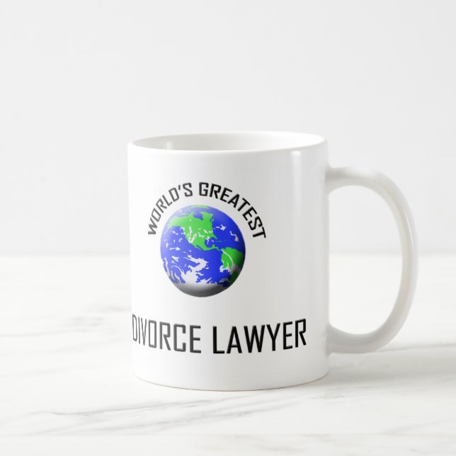 World's Greatest Divorce Lawyer Coffee Mug (Right)