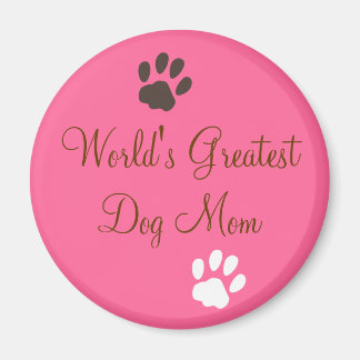World's Greatest Dog Mom Magnet