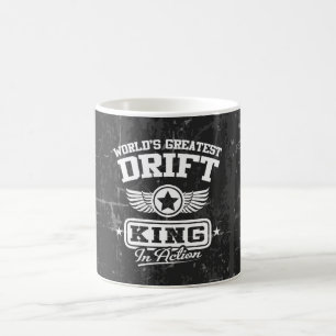World's Greatest Drift King In Action Coffee Mug