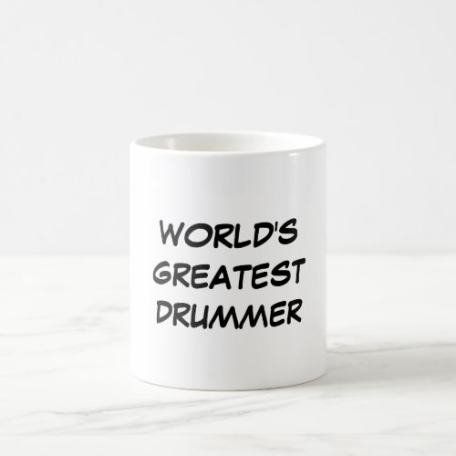 Worlds Greatest Drummer Mug