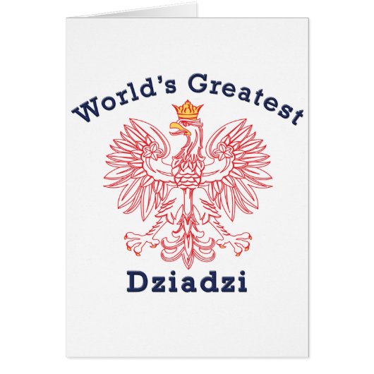 World's Greatest Dziadzi Eagle Cards (Front)
