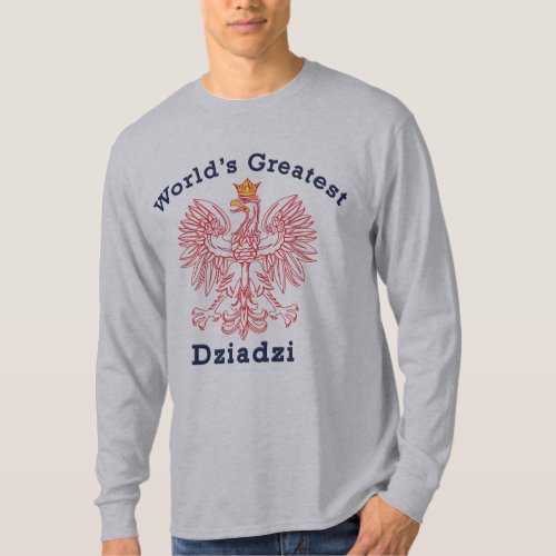 Worlds Greatest Dziadzi Eagle T_Shirt