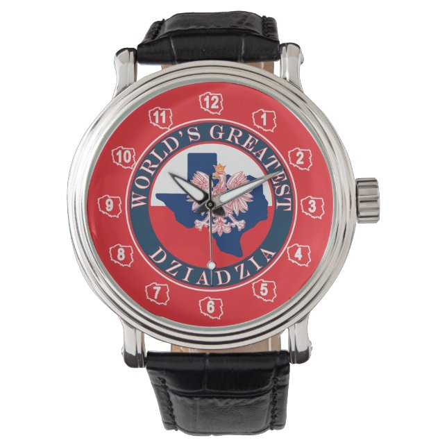 World's Greatest Dziadzia Watch (Front)