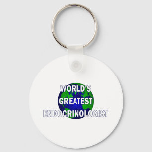 World's Greatest Endocrinologist Keychain
