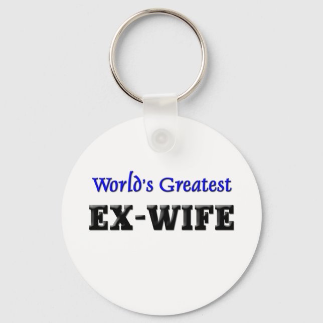 World's Greatest Ex-Wife Keychain (Front)