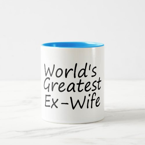 Worlds Greatest Ex_Wife Two_Tone Coffee Mug