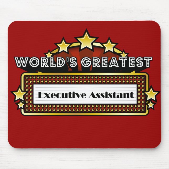 World's Greatest Executive Assistant Mouse Pad (Front)