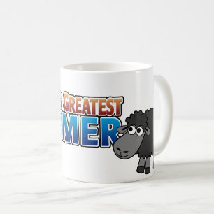 World's Greatest Farmer - black sheep Coffee Mug