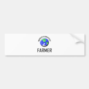 World's Greatest Farmer Bumper Sticker
