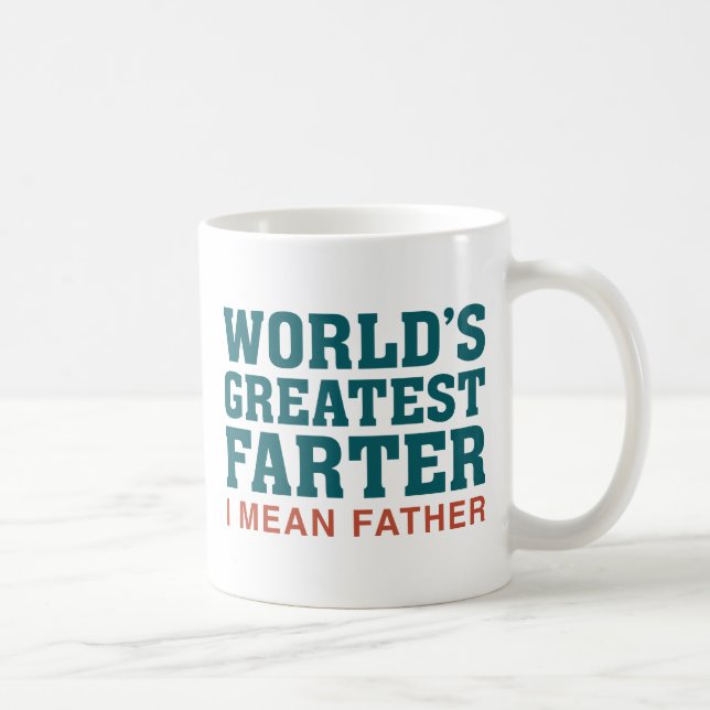 World's Greatest Farter Coffee Mug (Right)