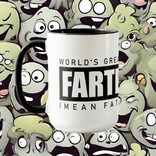 World's Greatest Farter Father add monogram Mug