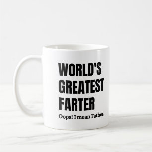 worlds greatest, farter father, worlds greatest coffee mug