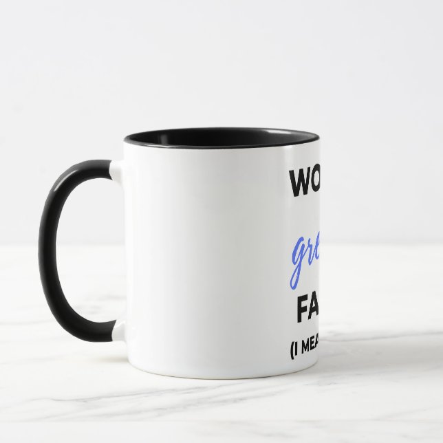 World's Greatest Farter I Mean Father bl Mug (Left)