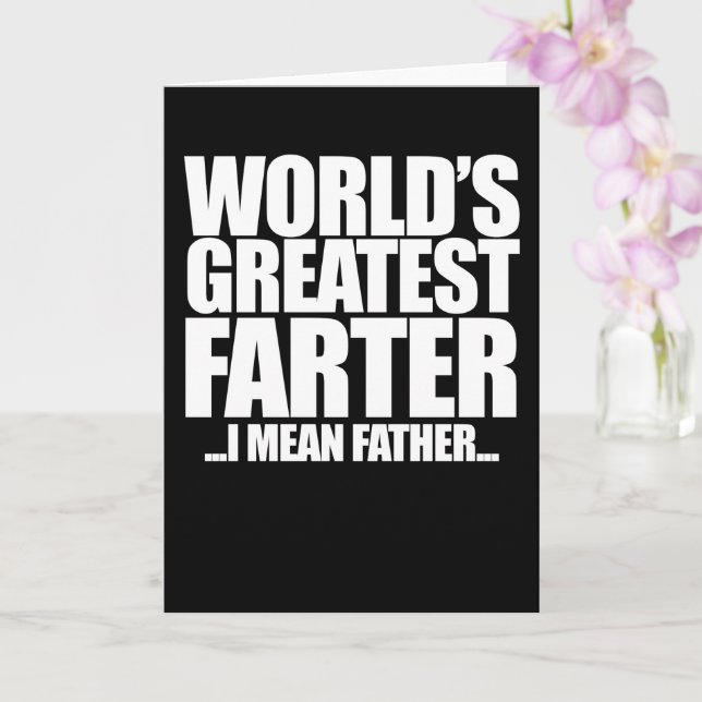 World's Greatest Farter Padre Lino Copricuscino - Cuscino Divertente Papà