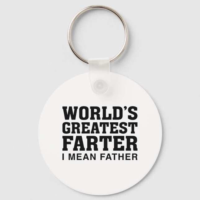 World's Greatest Farter Keychain (Front)