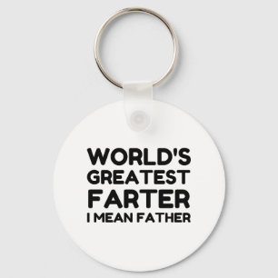 World's Greatest Farter Keychain