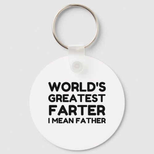 Worlds Greatest Farter Keychain