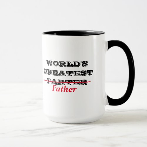 WORLDS GREATEST FARTER MUG