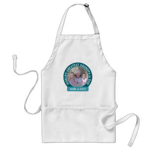 World's Greatest Father or Grandfather - Photo Adult Apron