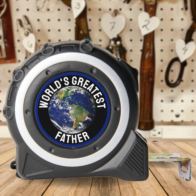World's Greatest Father Planet Earth Globe Tape Measure (World's Greatest Father Planet Earth Globe Tape Measure)