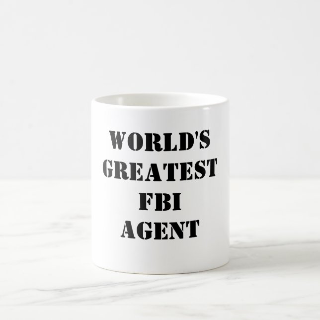 World's Greatest FBI Agent Coffee Mug (Center)