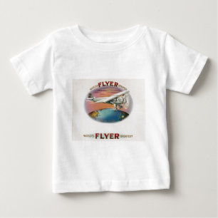 World's Greatest Flyer Vintage Spirit of St. Louis Baby T-Shirt