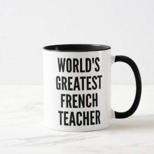 Worlds Greatest French Teacher Mug