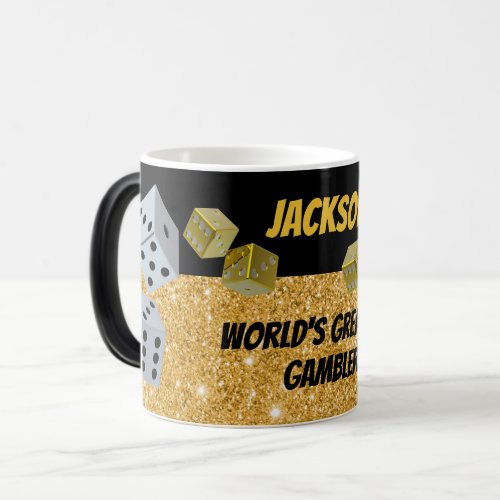 Worlds Greatest Gambler Magic Mug