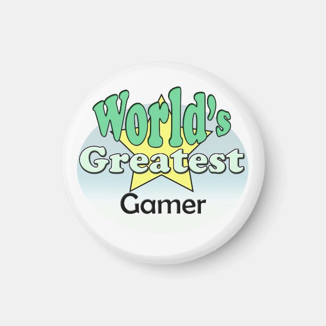 World's Greatest Gamer Magnet (Front)