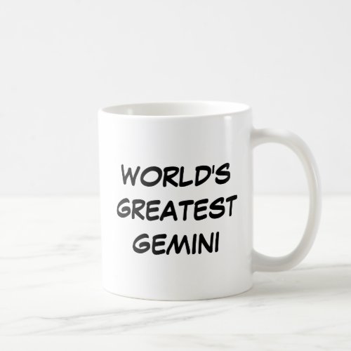 Worlds Greatest Gemini Mug