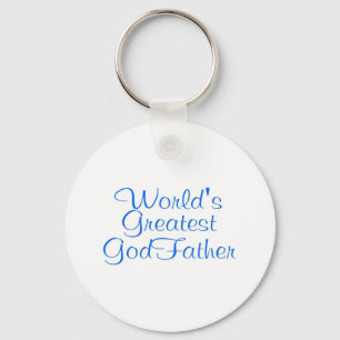 Worlds Greatest GodFather Keychain