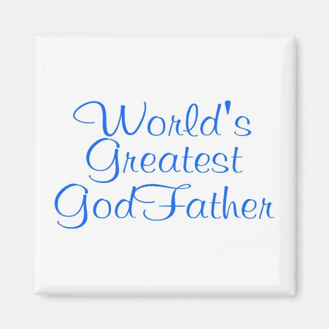 Worlds Greatest GodFather Magnet (Front)