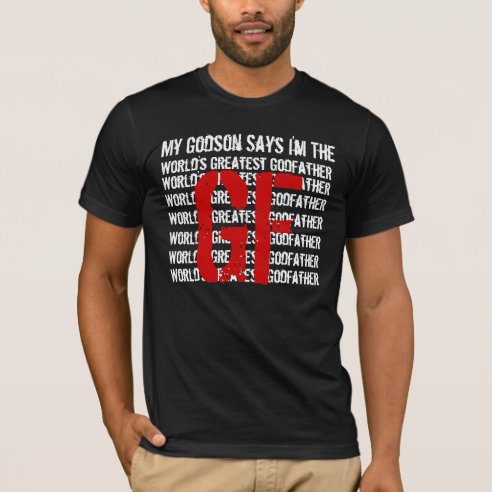 the godfather and godson t shirts