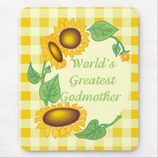World's Greatest Godmother Mouse Pad
