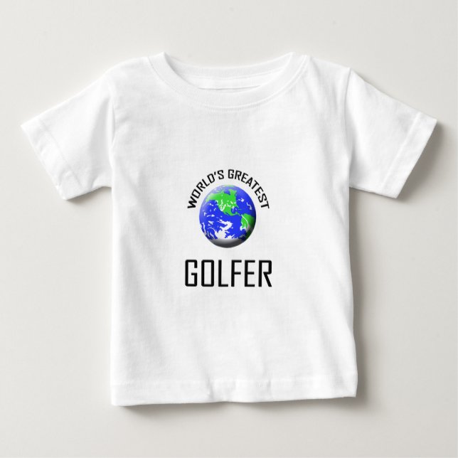 World's Greatest Golfer Baby T-Shirt (Front)