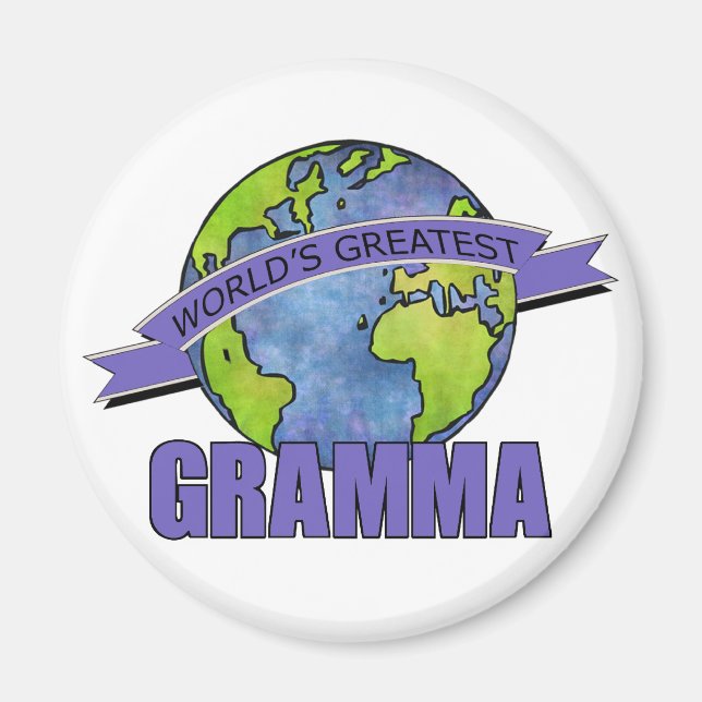 World's Greatest Gramma Magnet (Front)