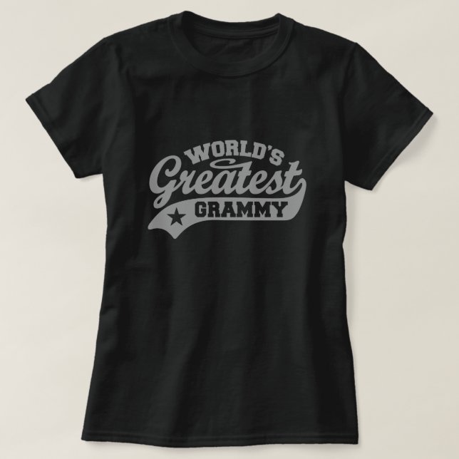 World's Greatest Grammy T-Shirt (Design Front)