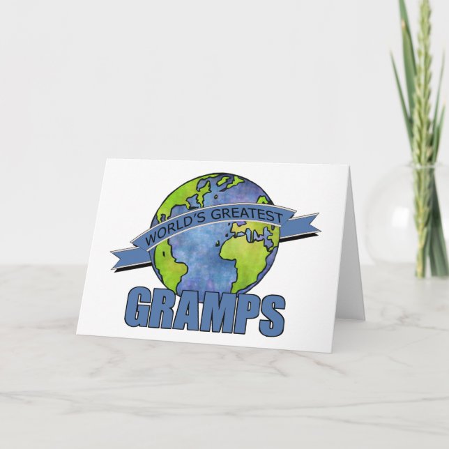 World's Greatest Gramps Card (Front)