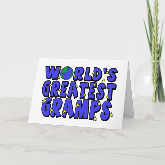 World's Greatest   Gramps Card (Front)