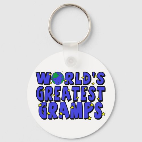 Worlds Greatest   Gramps Keychain