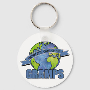 World's Greatest Gramps Keychain