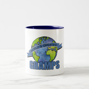 World's Greatest Gramps Two-Tone Coffee Mug