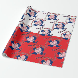 World's Greatest Gramps Wrapping Paper