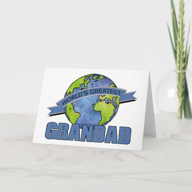 World's Greatest Grandad Card (Front)