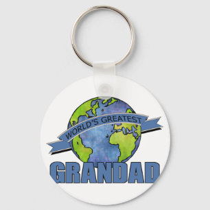 World's Greatest Grandad Keychain
