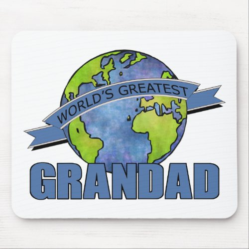 Worlds Greatest Grandad Mouse Pad